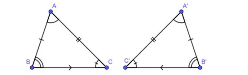 Có nhiều yếu tố chứng minh hai tam giác bằng nhau. (Ảnh: Sưu tầm internet)