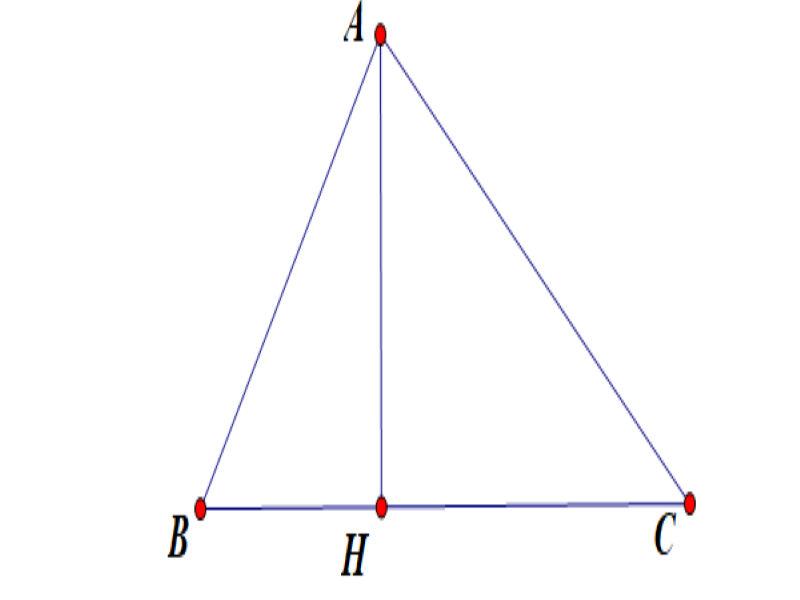 Công thức tính đường cao trong tam giác vuông