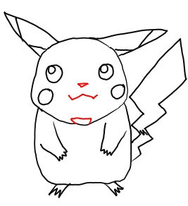 cách vẽ pokemon 6