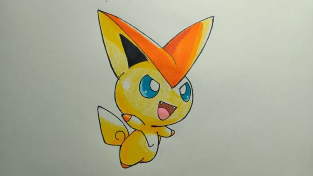 cách vẽ pokemon 20