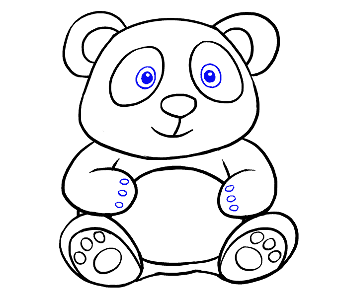 Làm thế nào để vẽ một con gấu trúc